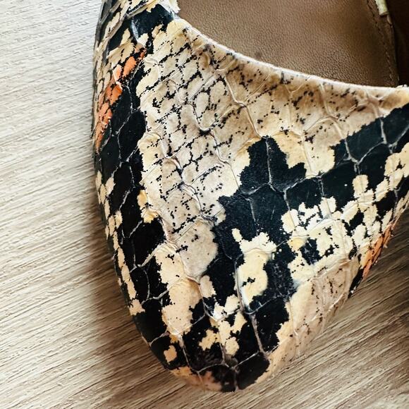 Coach Nala Graphic Animal Snake Print Slip on Pumps - Picture 2 of 6